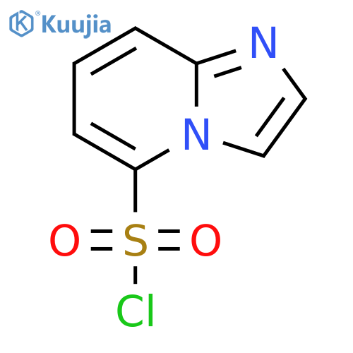 imidazo1,2-apyridine-5-sulfonyl chloride structure