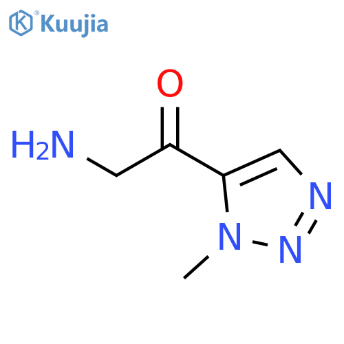 Ethanone, 2-amino-1-(1-methyl-1H-1,2,3-triazol-5-yl)- structure