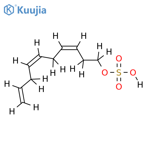 (3Z,6Z)-O-Sulfate-3,6,9-Decatrien-1-ol structure