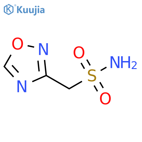 (1,2,4-oxadiazol-3-yl)methanesulfonamide structure