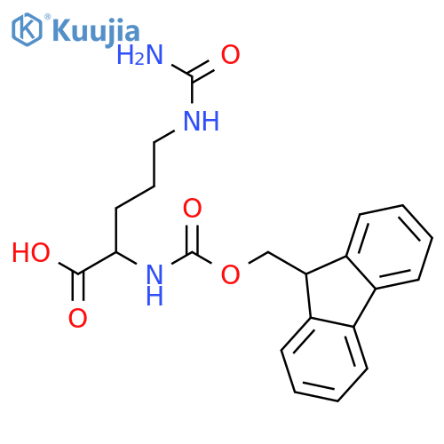 Fmoc-dl-citrulline structure
