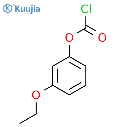 3-Ethoxyphenyl chloroformate structure