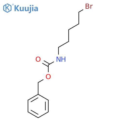 Benzyl 5-bromopentylcarbamate structure