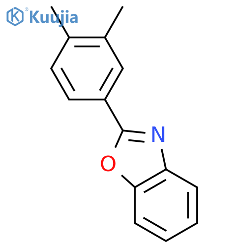 Benzoxazole,2-(3,4-dimethylphenyl)- structure