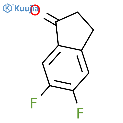 5,6-Difluoro-1-indanone structure