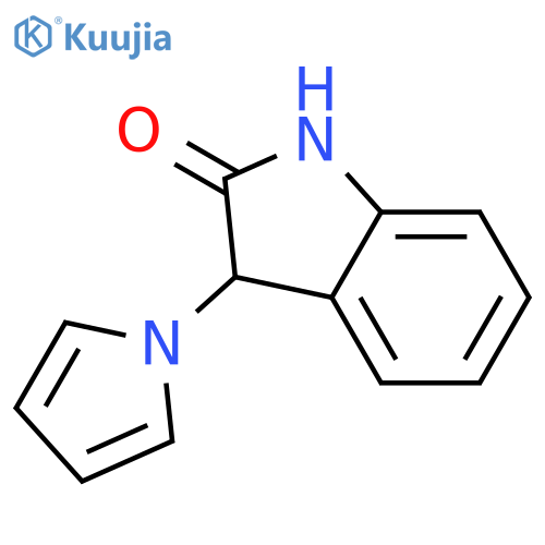 3-(1H-Pyrrol-1-yl)indolin-2-one structure