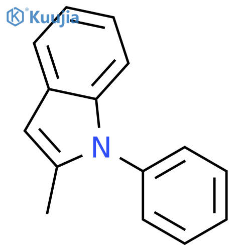 1H-Indole, 2-methyl-1-phenyl- structure
