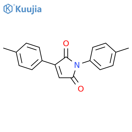 1H-Pyrrole-2,5-dione,1,3-bis(4-methylphenyl)- structure