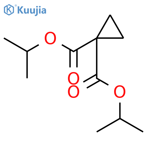 Diisopropyl 1,1-cyclopropane-dicarboxylate structure
