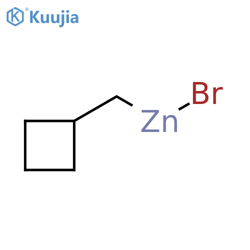 (Cyclobutylmethyl)zinc bromide structure