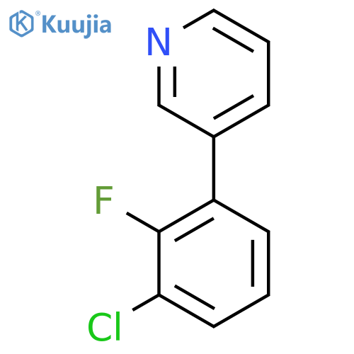 3-(3-Chloro-2-fluorophenyl)pyridine structure