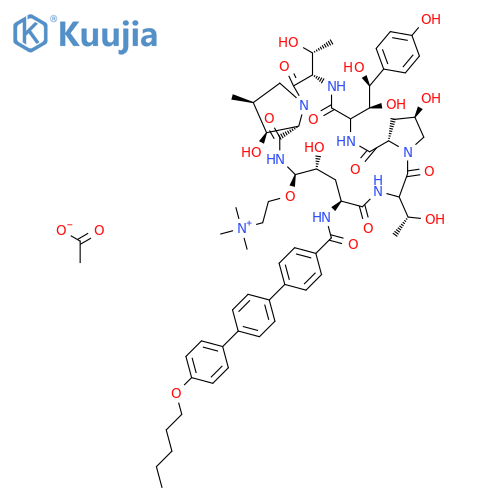 Rezafungin acetate structure