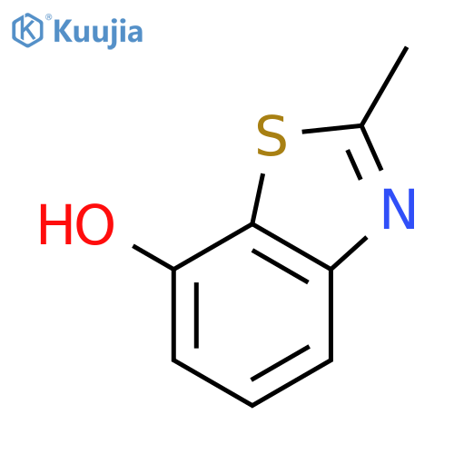 2-Methylbenzodthiazol-7-ol structure