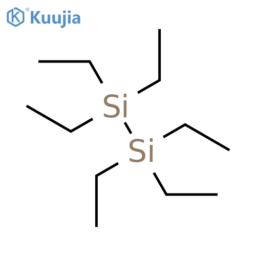 Hexaethyldisilane structure
