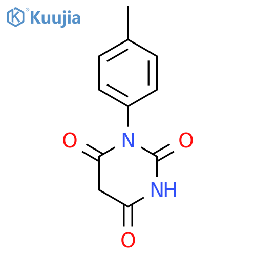 1-(4-methylphenyl)-1,3-diazinane-2,4,6-trione structure
