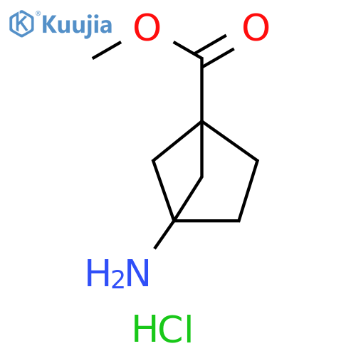 methyl 4-aminobicyclo[2.1.1]hexane-1-carboxylate;hydrochloride structure