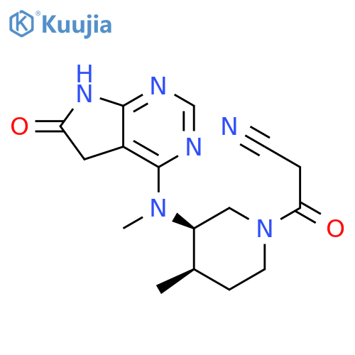 Tofacitinib metabolite-1 structure