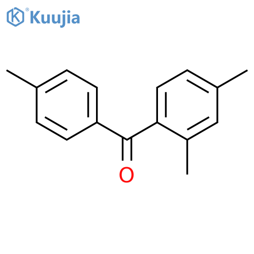 (2,4-Dimethyl-phenyl)-p-tolyl-methanone structure