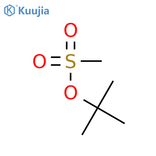Methanesulfonic acid,1,1-dimethylethyl ester structure
