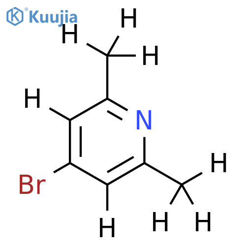 4-bromo-2，6-bis(methyl-d3)pyridine-3，5-d2 structure