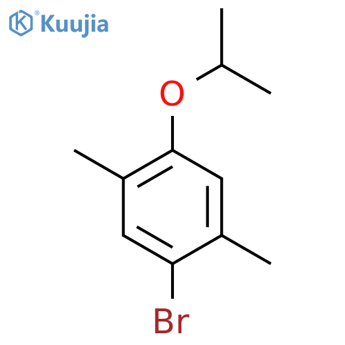 1-Bromo-4-isopropoxy-2,5-dimethylbenzene structure