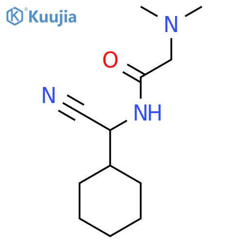 N-(Cyanocyclohexylmethyl)-2-(dimethylamino)acetamide structure