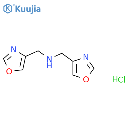 Bis(oxazol-4-ylmethyl)amine hydrochloride structure