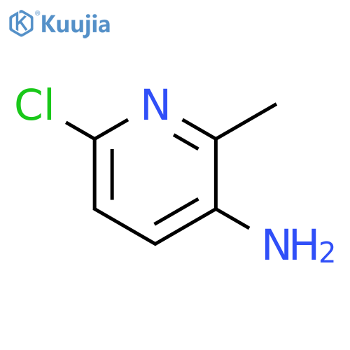 6-chloro-2-methylpyridin-3-amine structure