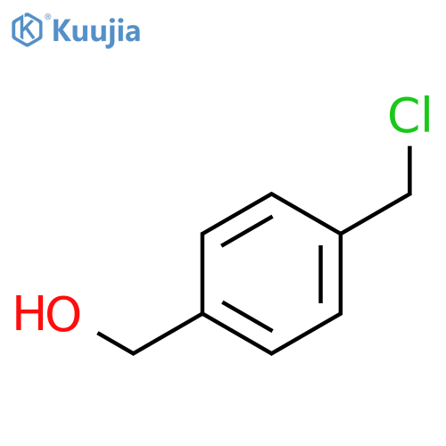(4-(Chloromethyl)phenyl)methanol structure