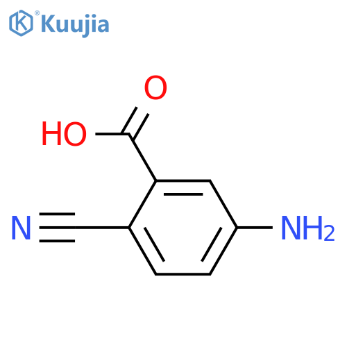 5-Amino-2-cyanobenzoic acid structure