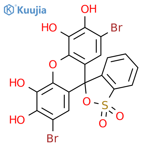 Bromopyrogallol red structure