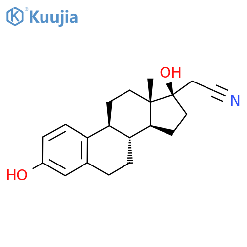 17α-\u200bCyanomethylestra-\u200b1,\u200b3,\u200b5(10)\u200b-\u200btriene-\u200b3,\u200b17β-\u200bdiol structure