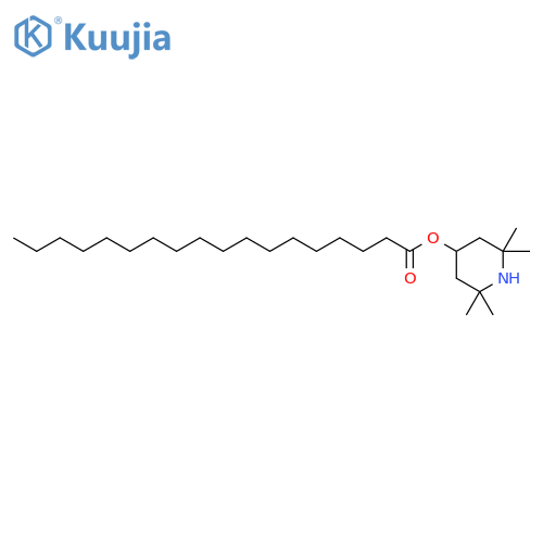 2,2,6,6-tetramethyl-4-piperidinyl stearate structure
