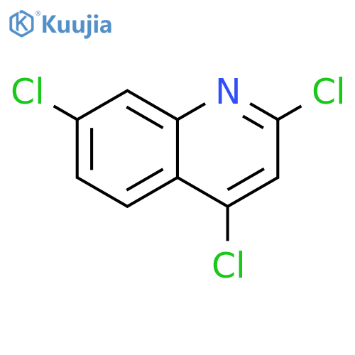 2,4,7-Trichloroquinoline structure
