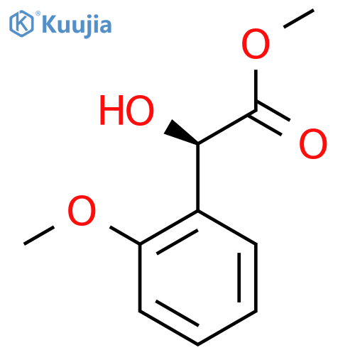 methyl (2R)-2-hydroxy-2-(2-methoxyphenyl)acetate structure