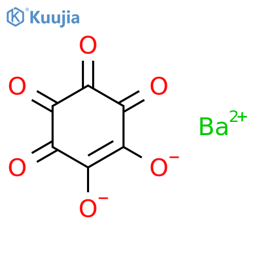 5-Cyclohexene-1,2,3,4-tetrone,5,6-dihydroxy-, barium salt (1:1) structure