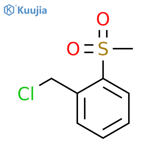 1-(Chloromethyl)-2-methanesulfonylbenzene structure