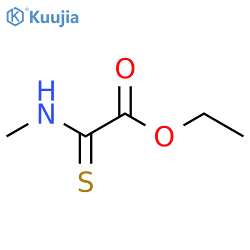 Acetic acid, (methylamino)thioxo-, ethyl ester structure