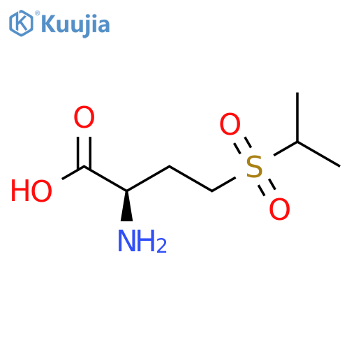 (2R)-2-amino-4-(propane-2-sulfonyl)butanoic acid structure