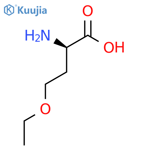 (2R)-2-Amino-4-ethoxybutanoic acid structure