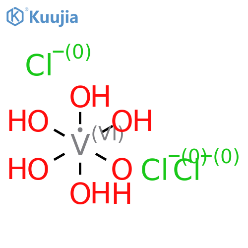 Hexaaquavanadium(III)(3+); Trichloride structure