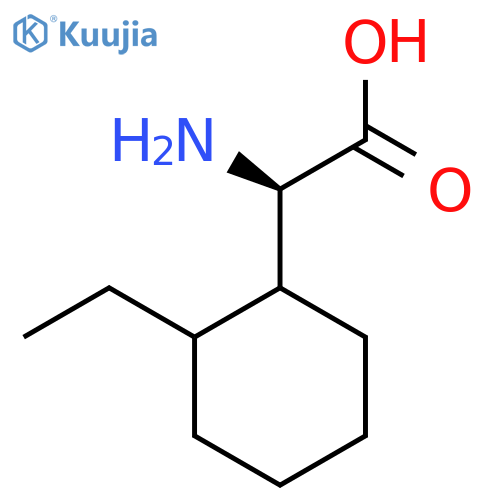 (2R)-2-Amino-2-(2-ethylcyclohexyl)acetic acid structure