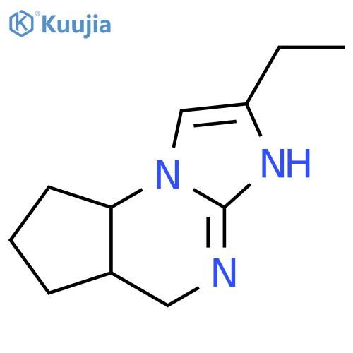 11-ethyl-1,8,10-triazatricyclo7.3.0.0,2,6dodeca-9,11-diene structure