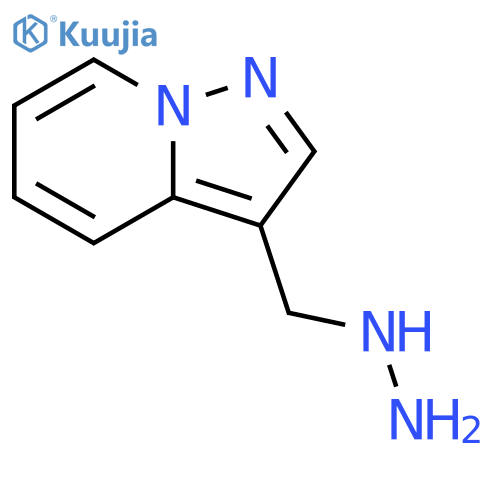 ({pyrazolo1,5-apyridin-3-yl}methyl)hydrazine structure