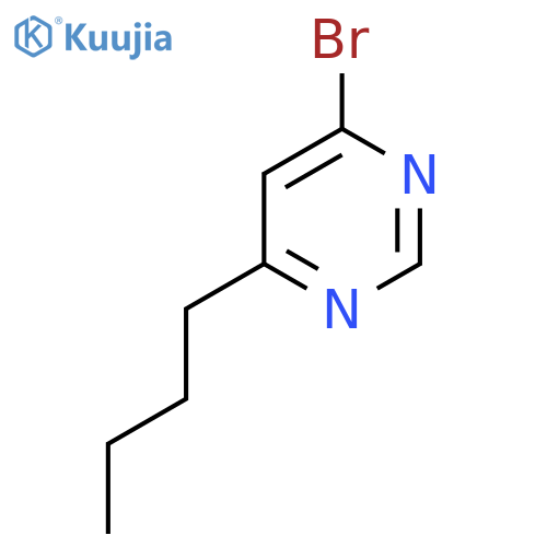 4-Bromo-6-butylpyrimidine structure