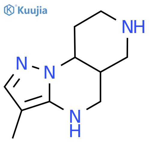 5-methyl-2,3,7,11-tetraazatricyclo7.4.0.0,2,6trideca-3,5-diene structure
