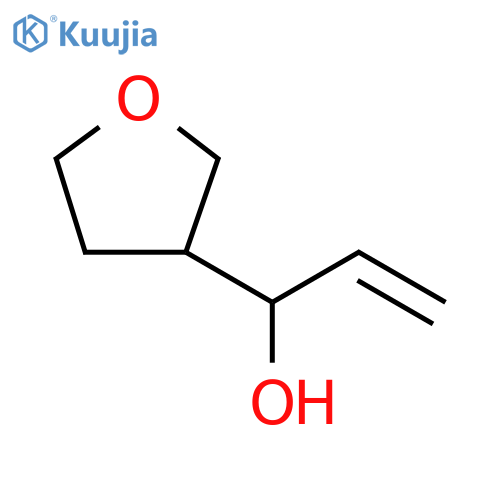 3-Furanmethanol, α-ethenyltetrahydro- structure