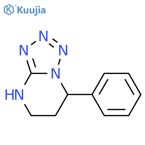 7-phenyl-4H,5H,6H,7H-1,2,3,4tetrazolo1,5-apyrimidine structure