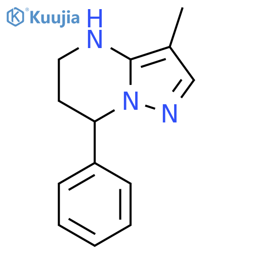 3-methyl-7-phenyl-4H,5H,6H,7H-pyrazolo1,5-apyrimidine structure
