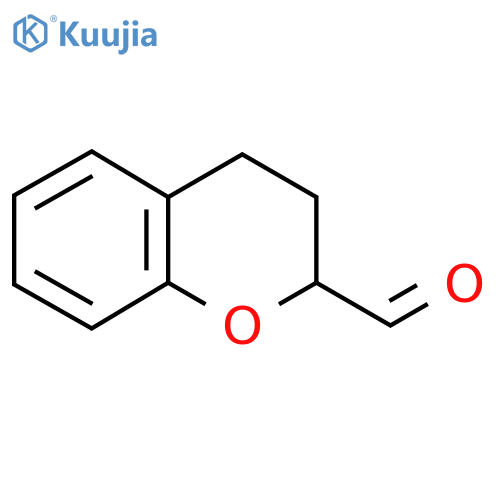 3,4-dihydro-2H-1-benzopyran-2-carbaldehyde structure